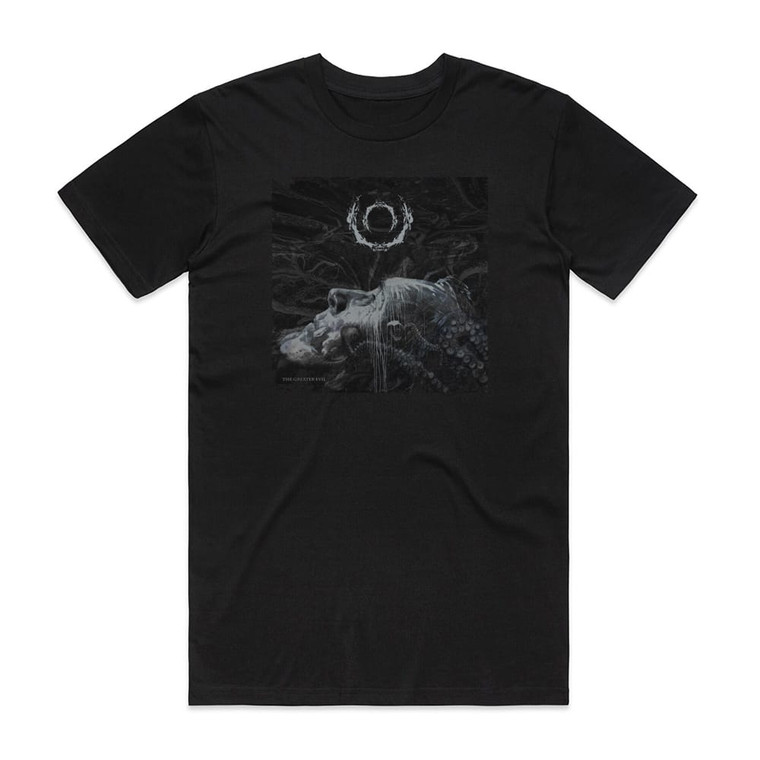 Cold Cell The Greater Evil Album Cover T-Shirt Black