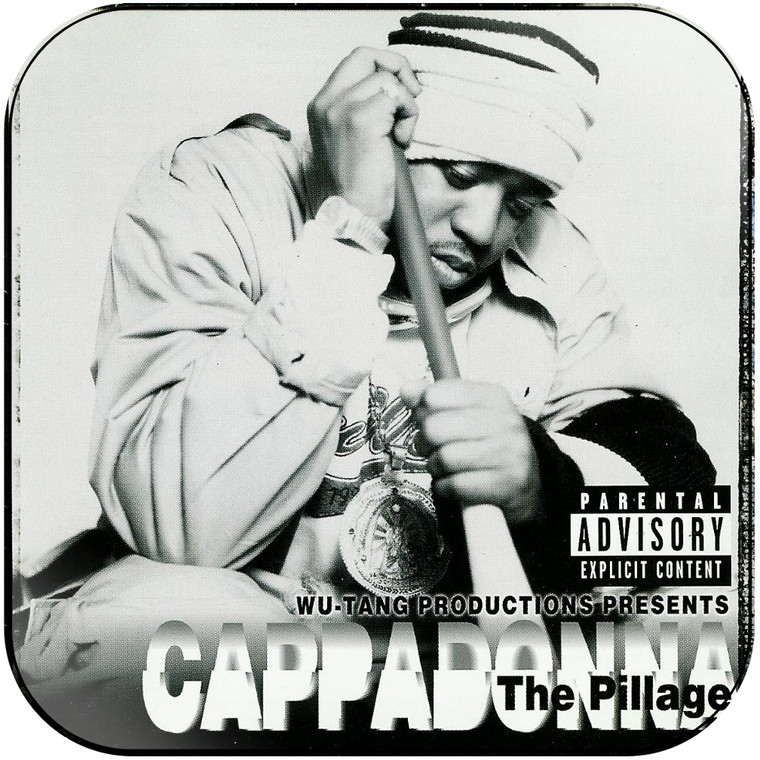 Cappadonna The Pillage Album Cover Sticker Album Cover Sticker