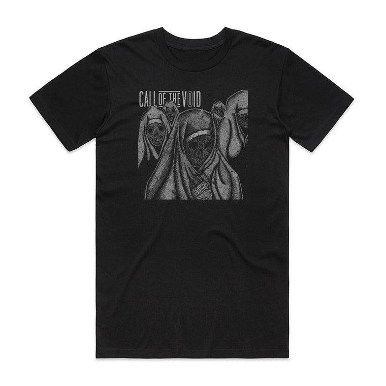Call of The Void Dragged Down A Dead End Path Album Cover T-Shirt Black