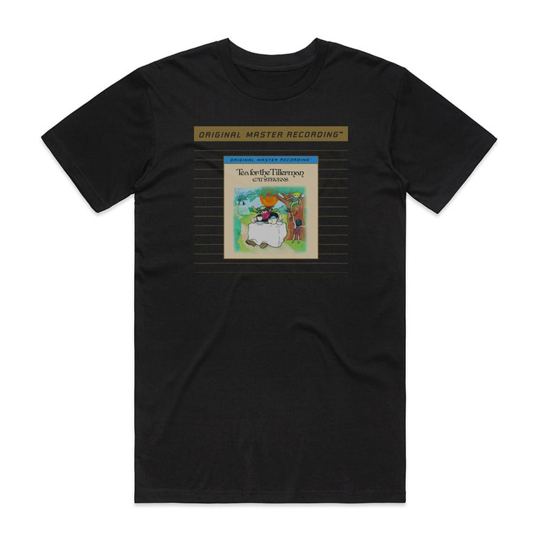 Cat Stevens Tea For The Tillerman Album Cover T-Shirt Black