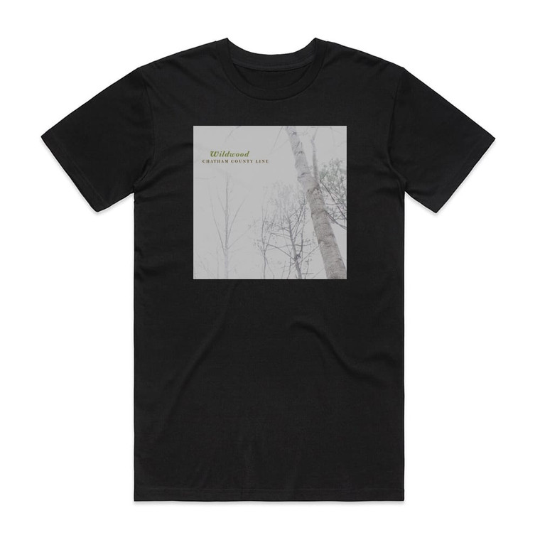 Chatham County Line Wildwood Album Cover T-Shirt Black