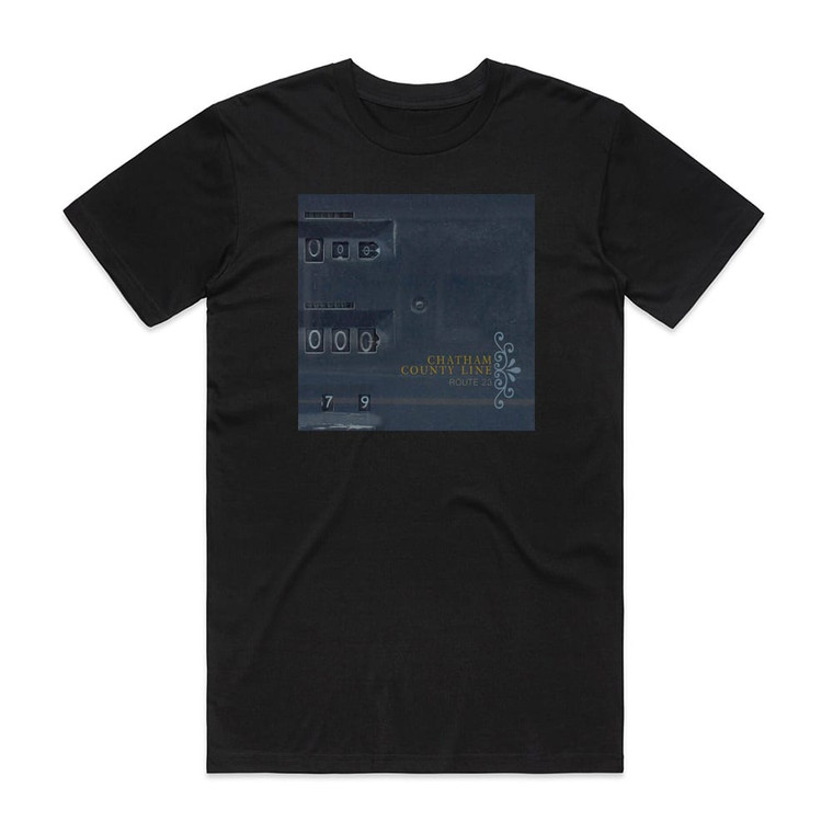Chatham County Line Route 23 Album Cover T-Shirt Black