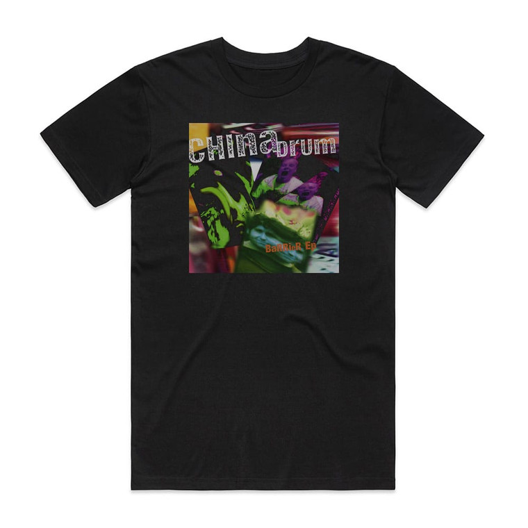China Drum Barrier Album Cover T-Shirt Black