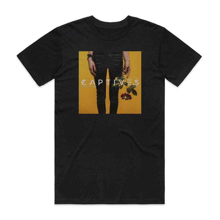 Caskets Ghost Like You 3 Album Cover T-Shirt Black