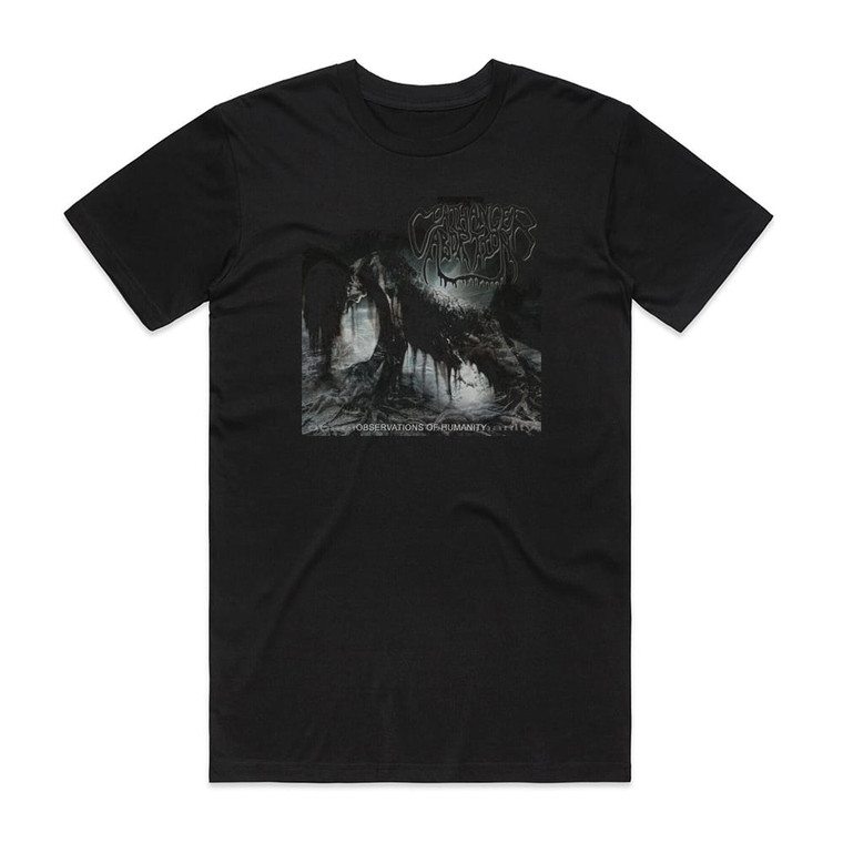 Coathanger Abortion Observations Of Humanity Album Cover T-Shirt Black