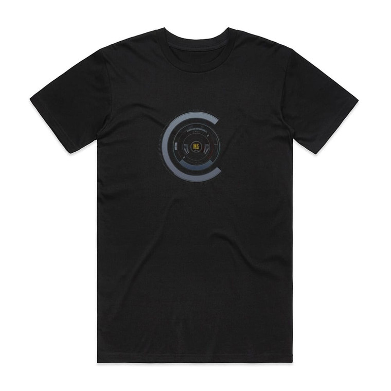 Cosmograf The Man Left In Space Album Cover T-Shirt Black