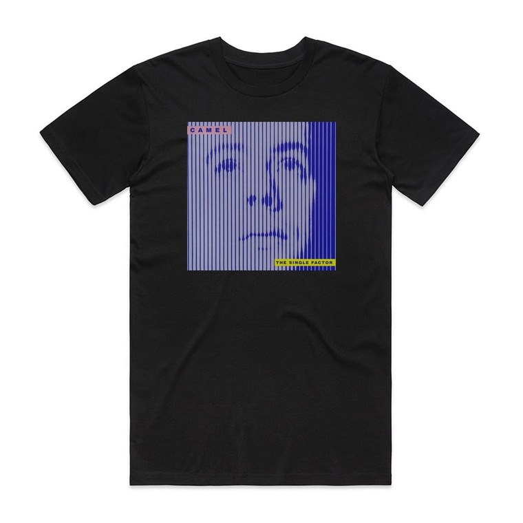 Camel The Single Factor Album Cover T-Shirt Black