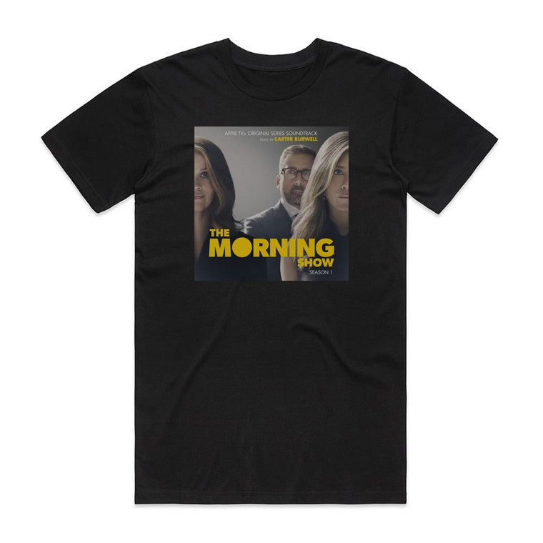 Carter Burwell The Morning Show Apple Tv Original Series Soundtrack Album Cover T-Shirt Black