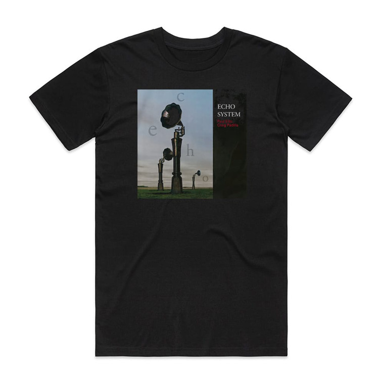 Craig Padilla Echo System Album Cover T-Shirt Black
