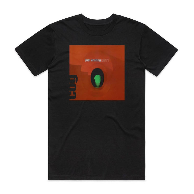 Cog Just Visiting Part 1 Album Cover T-Shirt Black