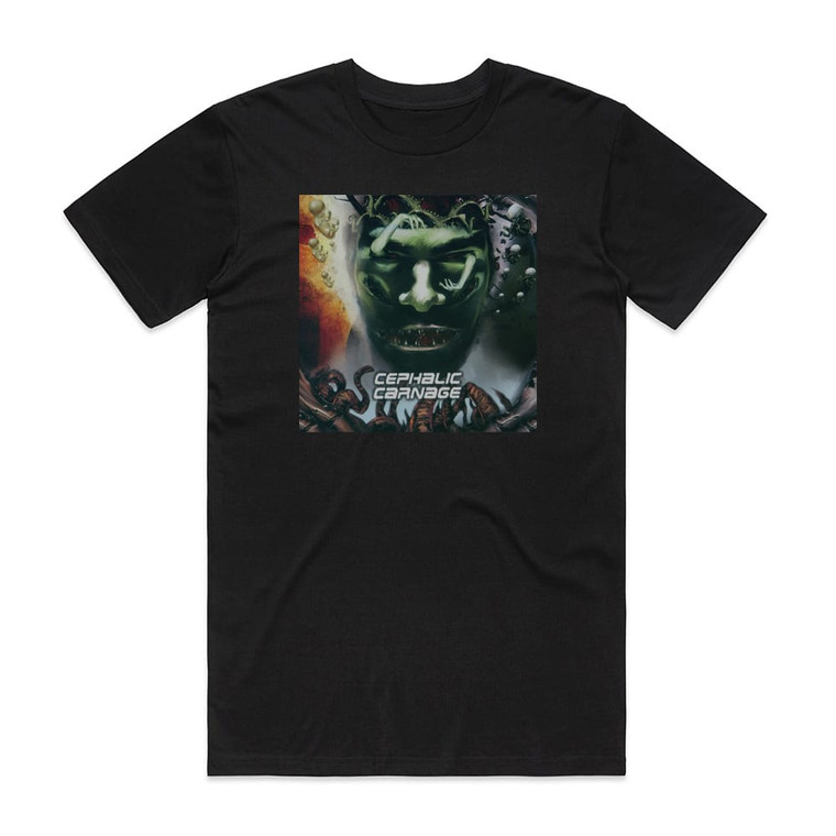 Cephalic Carnage Conforming To Abnormality Album Cover T-Shirt Black