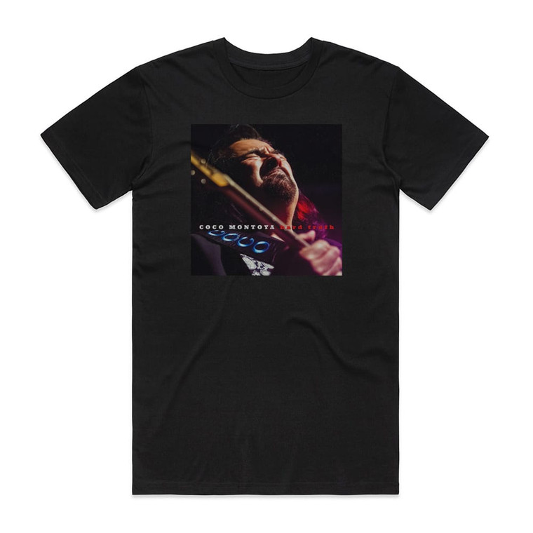 Coco Montoya Hard Truth Album Cover T-Shirt Black