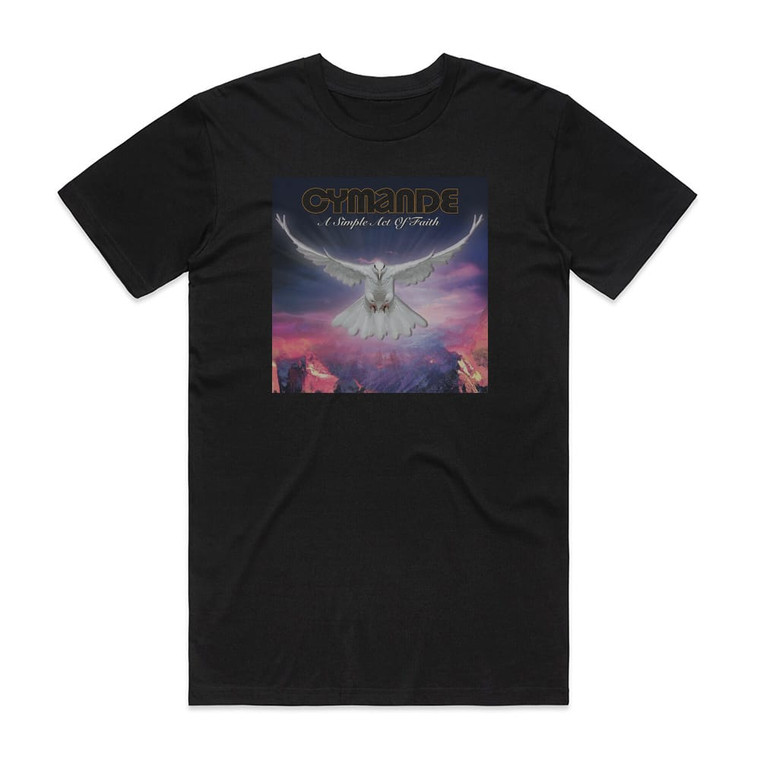 Cymande A Simple Act Of Faith Album Cover T-Shirt Black
