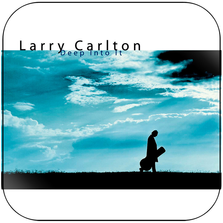 Larry Carlton Deep Into It Album Cover Sticker Album Cover Sticker