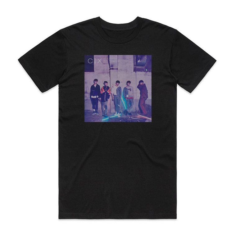 CIX Hello Chapter 1 Hello Stranger 1 Album Cover T-Shirt Black