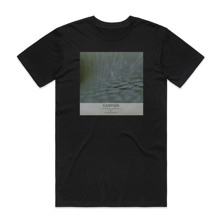 Caspian You Are The Conductor Album Cover T-Shirt Black