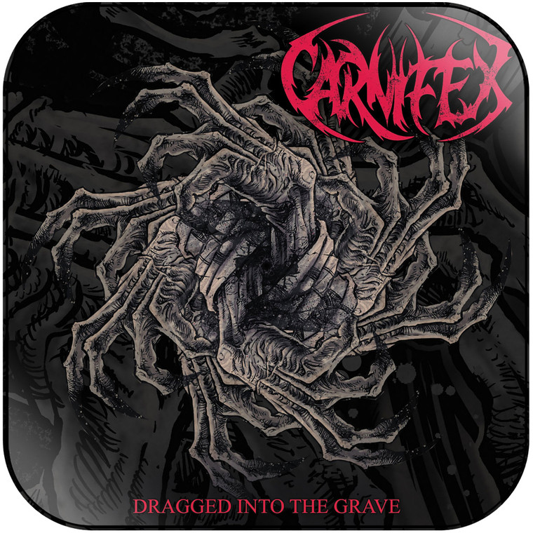 Carnifex Dragged Into The Grave Album Cover Sticker Album Cover Sticker Carnifex Dragged Into The Grave Album Cover Sticker Album Cover Sticker