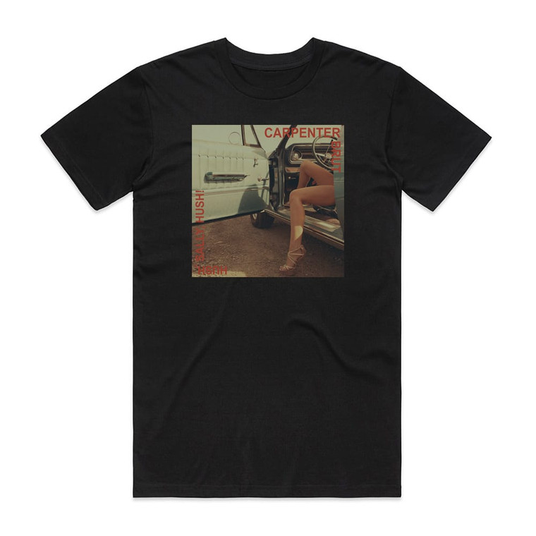 Carpenter Brut Hush Sally Hush Album Cover T-Shirt Black