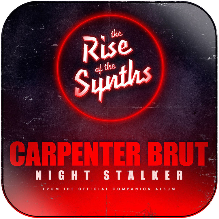 Carpenter Brut Night Stalker Album Cover Sticker Album Cover Sticker