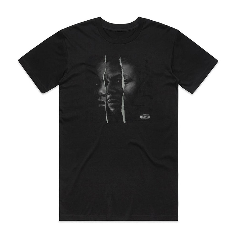 Common Nobodys Smiling 1 Album Cover T-Shirt Black