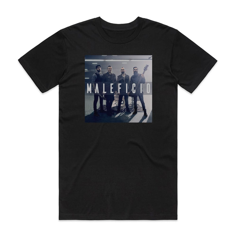 Carajo Maleficio Feat Fernando Ruiz Daz Album Cover T-Shirt Black