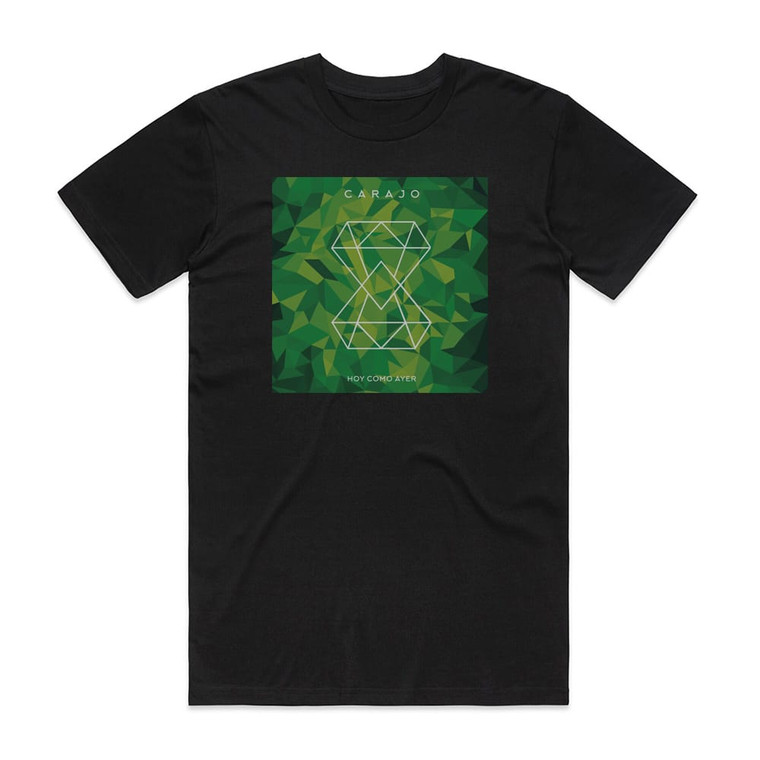 Carajo Hoy Como Ayer 2 Album Cover T-Shirt Black