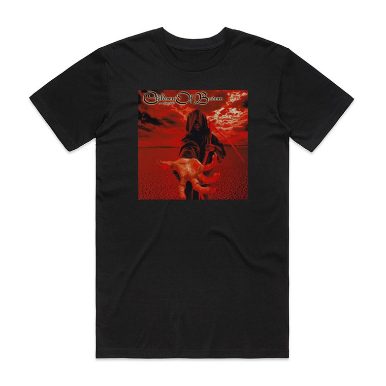 Children of Bodom Something Wild 1 Album Cover T-Shirt Black