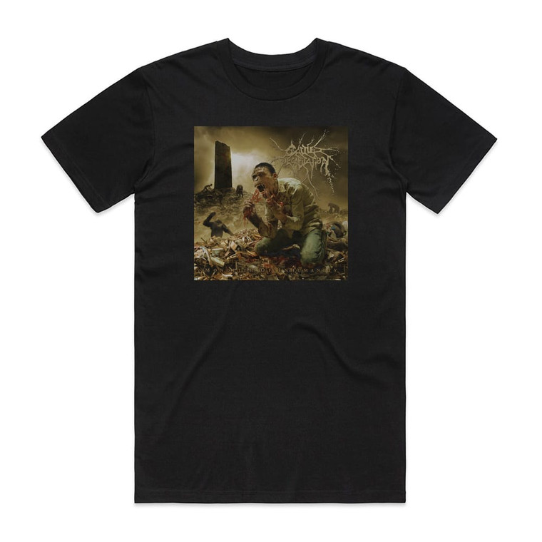 Cattle Decapitation Monolith Of Inhumanity Album Cover T-Shirt Black