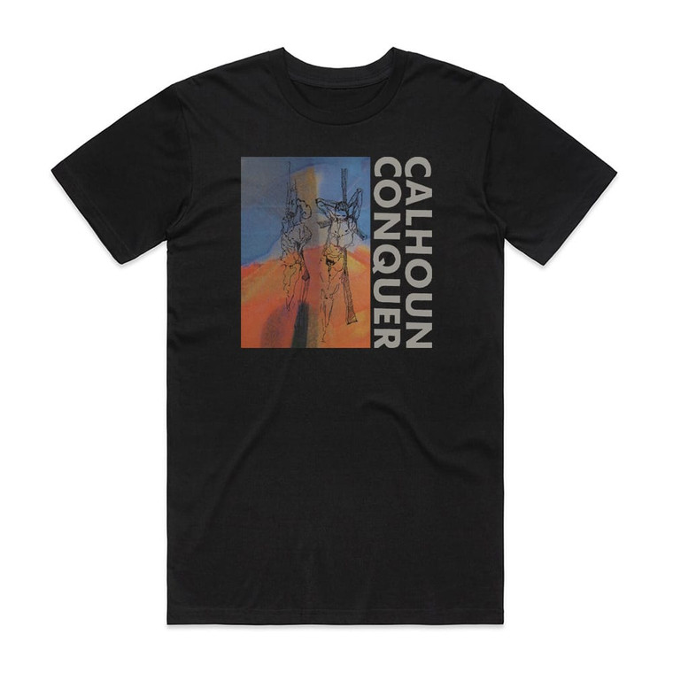 Calhoun Conquer Lost In Oneself Album Cover T-Shirt Black