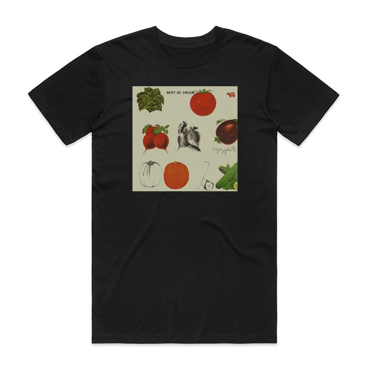 Cream Best Of Cream Album Cover T-Shirt Black