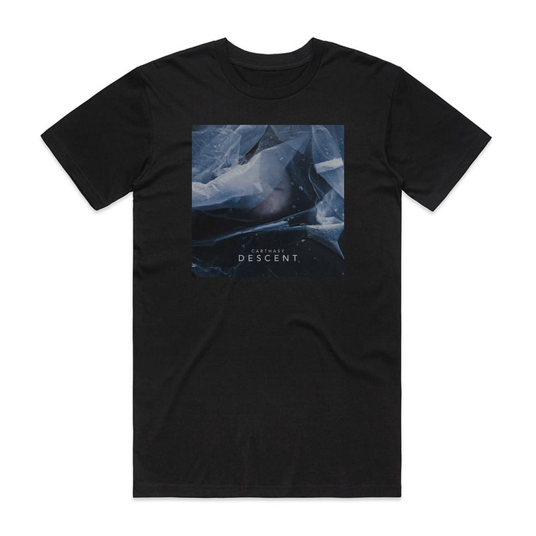 Carthasy Descent Album Cover T-Shirt Black