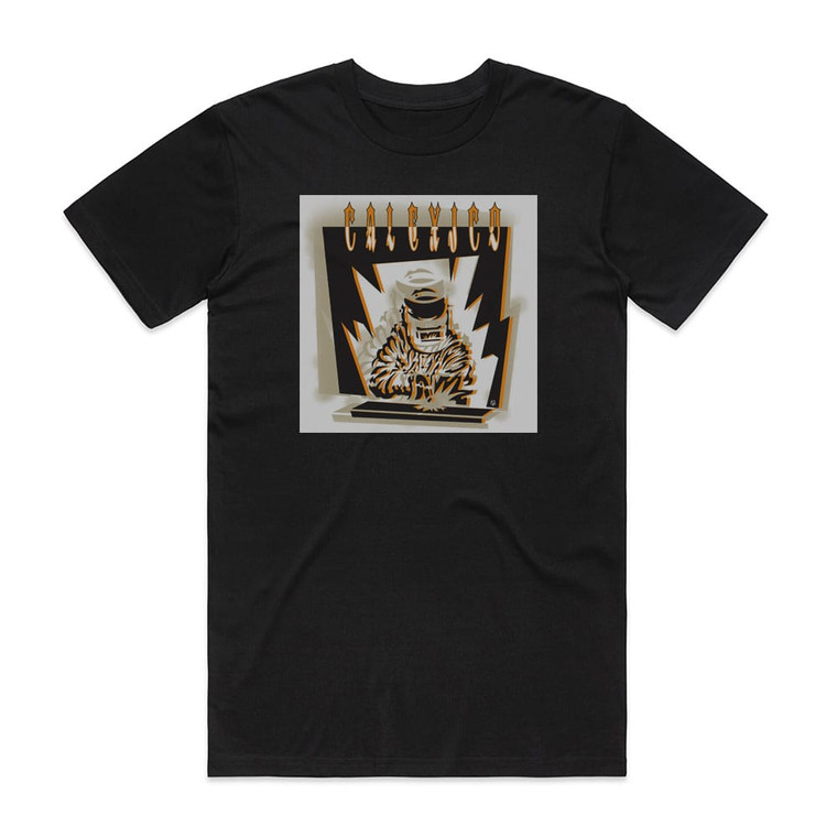 Calexico Hot Rail 1 Album Cover T-Shirt Black