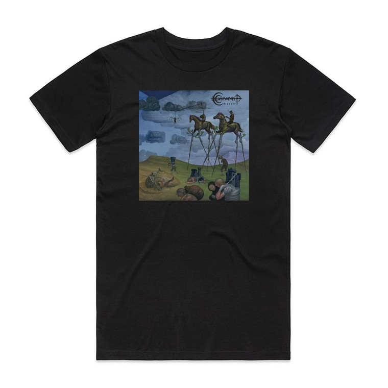 Cormorant Diaspora Album Cover T-Shirt Black Cormorant Diaspora Album Cover T-Shirt Black