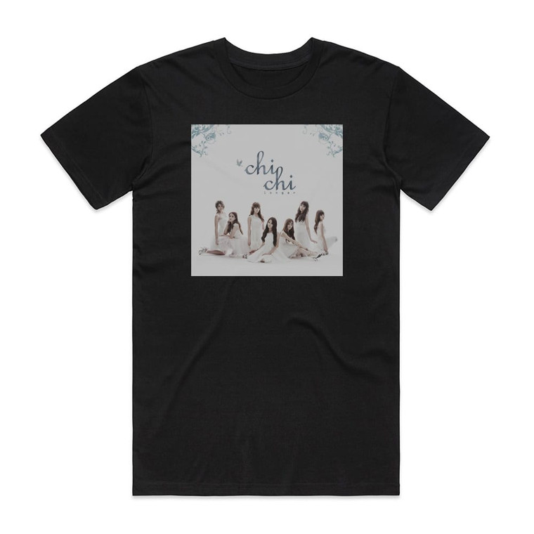 Chi Chi Longer Album Cover T-Shirt Black