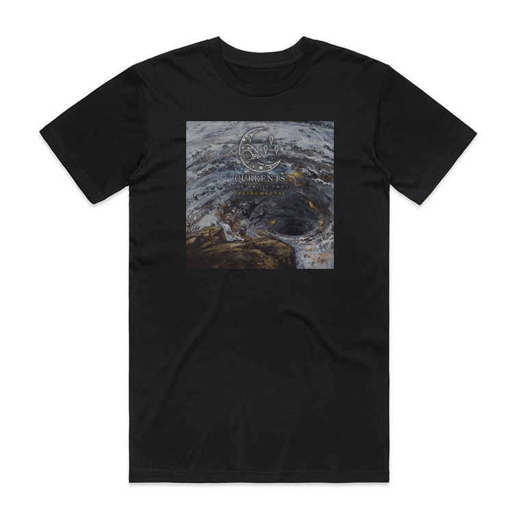 Currents The Way It Ends Album Cover T-Shirt Black