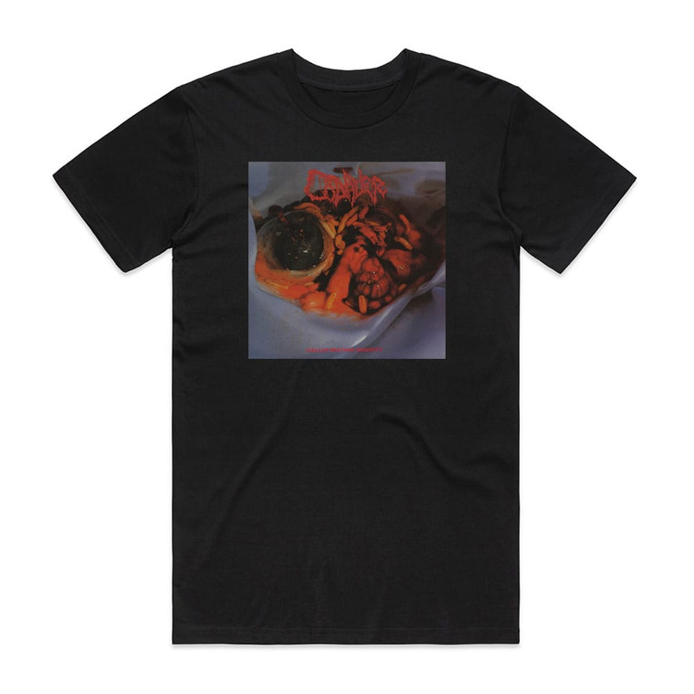 Cadaver Hallucinating Anxiety Album Cover T-Shirt Black