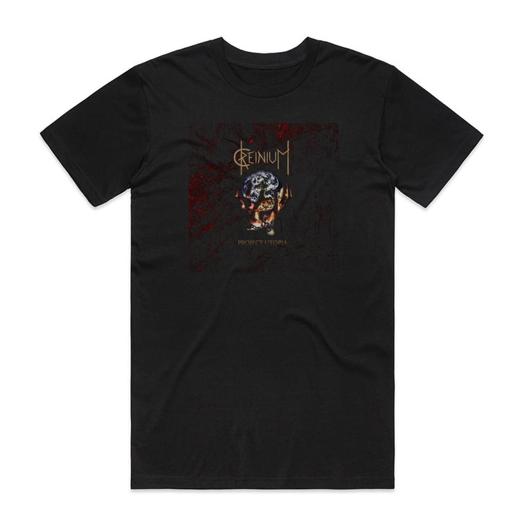 Creinium Project Utopia Album Cover T-Shirt Black