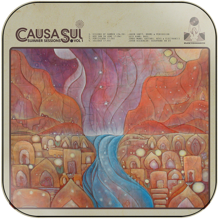Causa Sui Summer Sessions Vol 1 Album Cover Sticker Album Cover Sticker