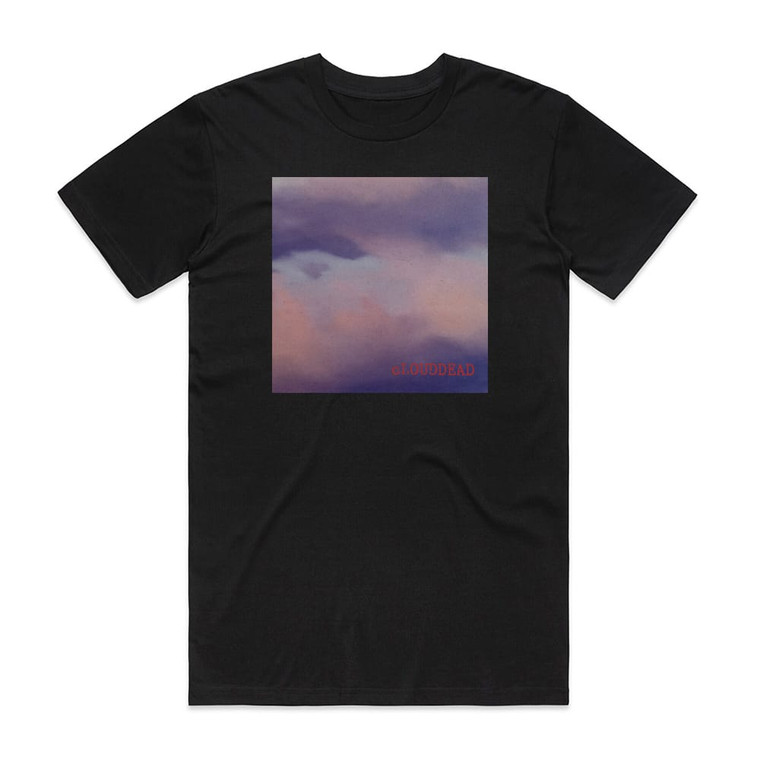 cLOUDDEAD Clouddead Album Cover T-Shirt Black