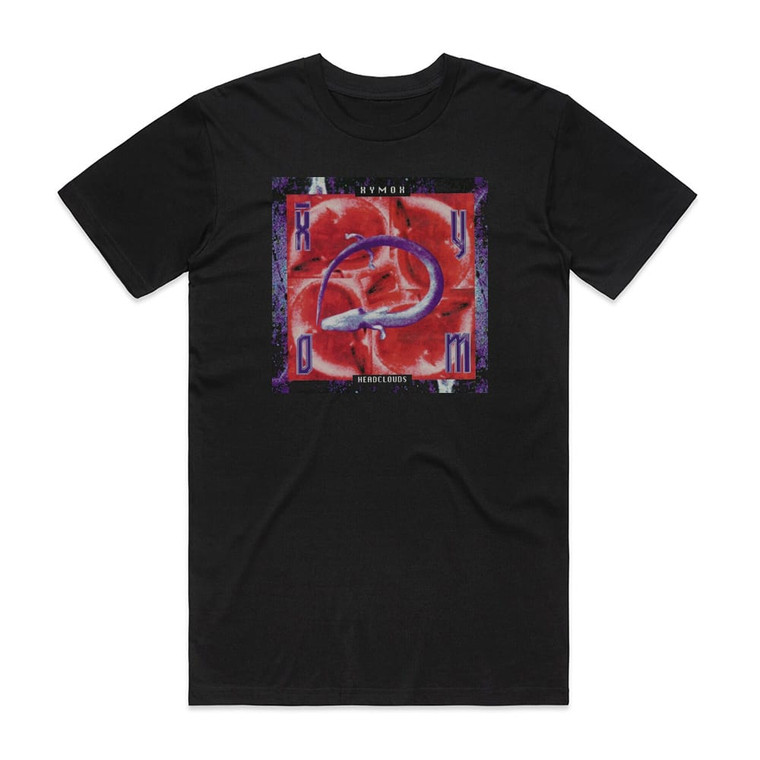 Clan of Xymox Headclouds Album Cover T-Shirt Black