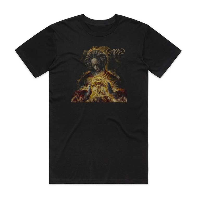 Cabrio Devotion And Hate Album Cover T-Shirt Black
