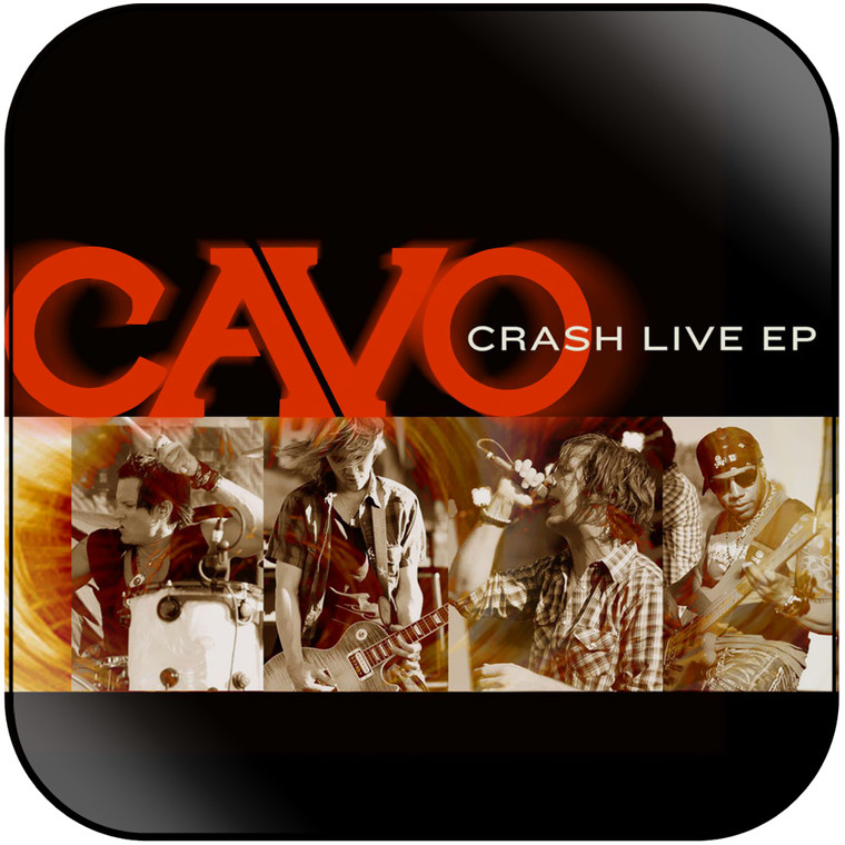 Cavo Crash Live Album Cover Sticker Album Cover Sticker