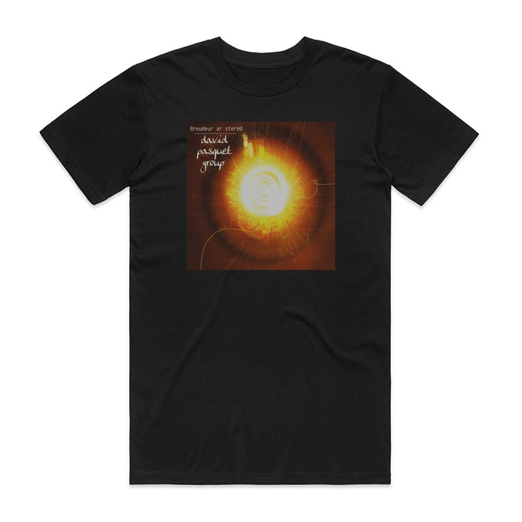 David Pasquet Group Breudeur Ar Stered Album Cover T-Shirt Black