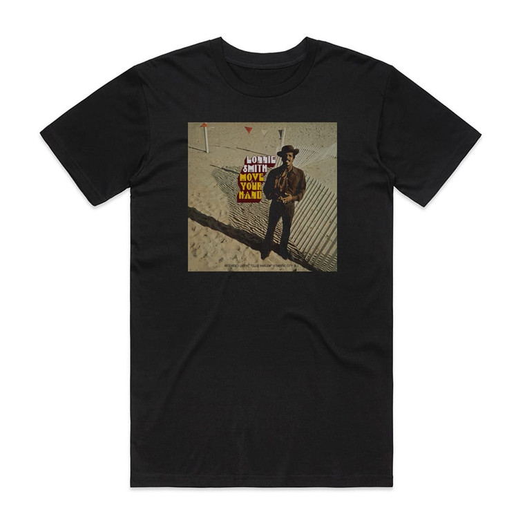 Dr Lonnie Smith Move Your Hand Album Cover T-Shirt Black