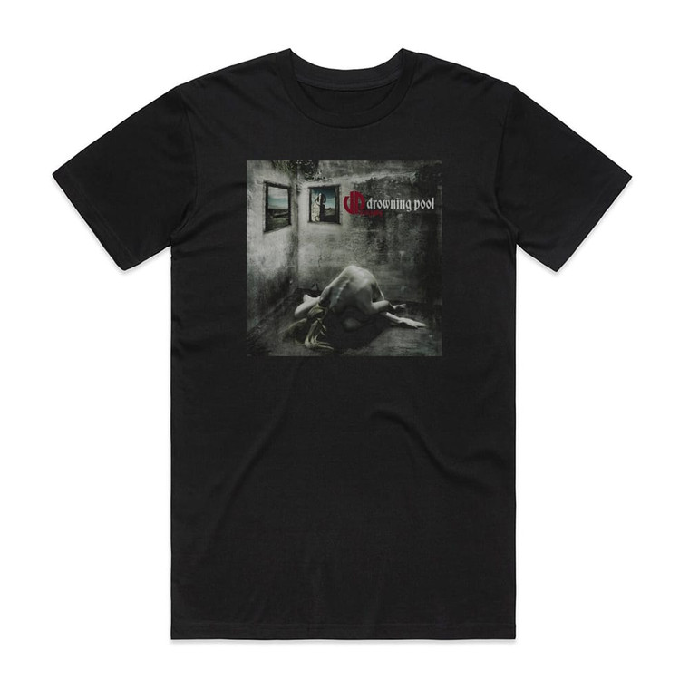 Drowning Pool Full Circle 1 Album Cover T-Shirt Black