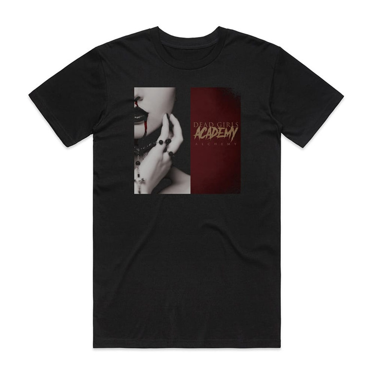 Dead Girls Academy Alchemy Album Cover T-Shirt Black