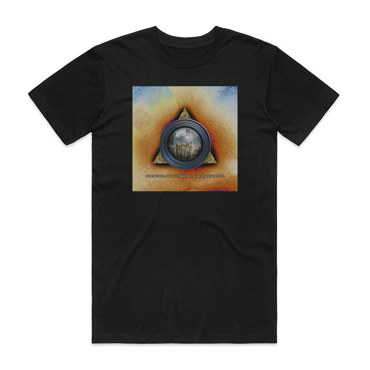 Daniel Boucher La Patente Album Cover T-Shirt Black