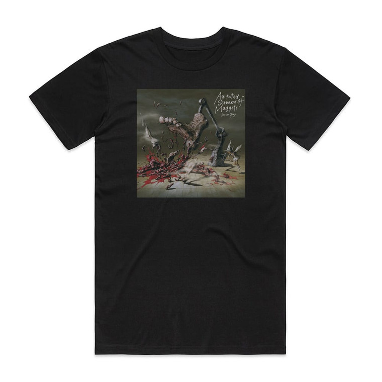 DIR EN GREY Agitated Screams Of Maggots Album Cover T-Shirt Black