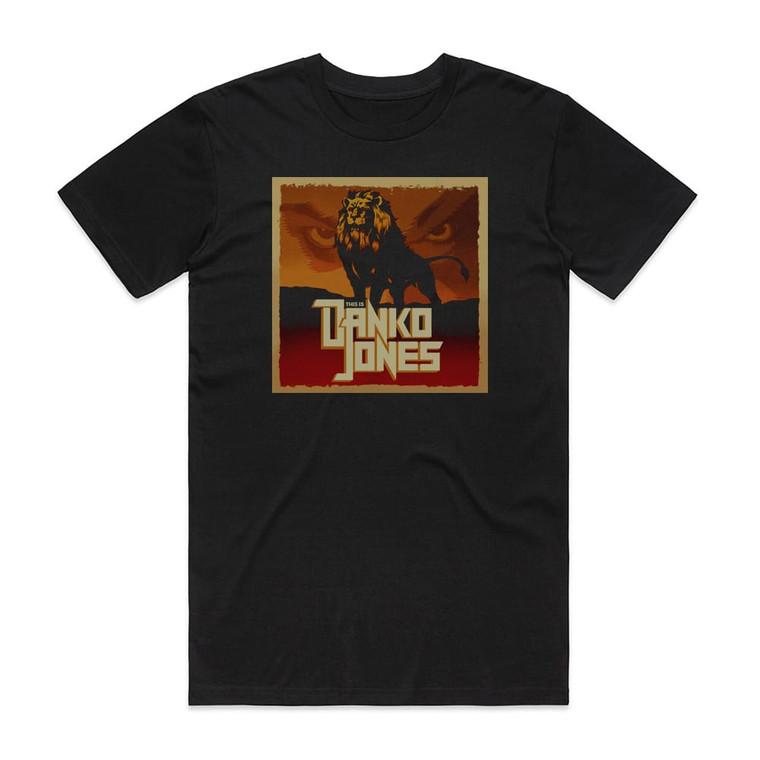 Danko Jones This Is Album Cover T-Shirt Black