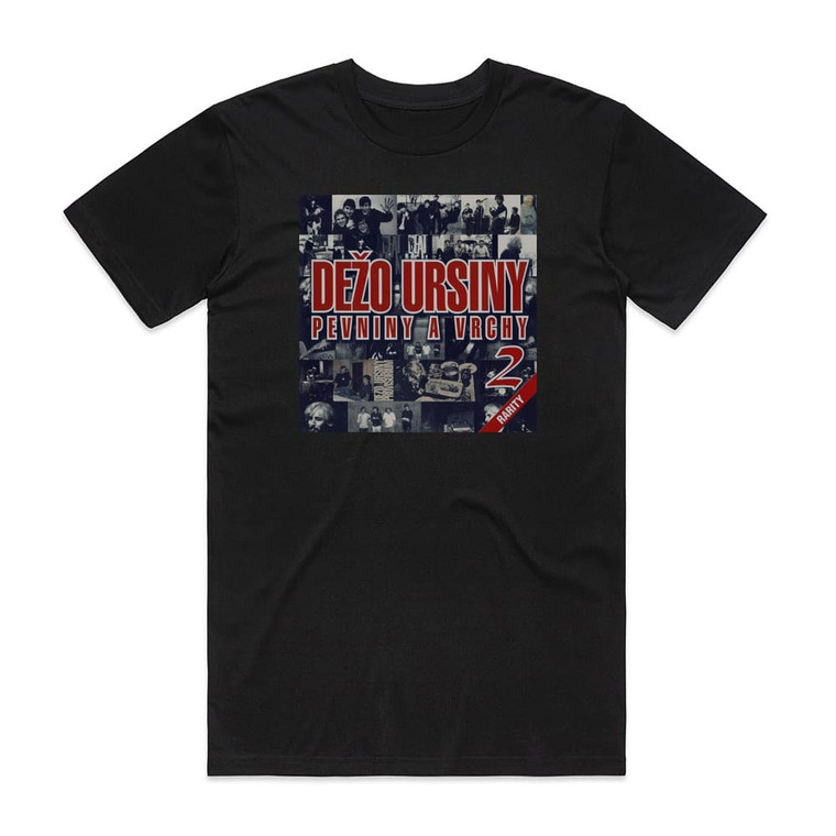 Dezo Ursiny Pevniny A Vrchy 2 Album Cover T-Shirt Black